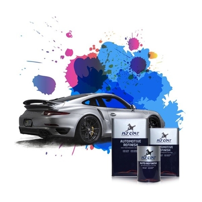 Hochglanz-Polyurethanharz 2K-Auto-Decklack-Acryl-Lackfarbe für Autos