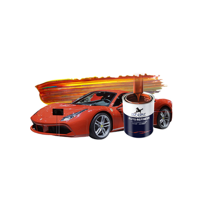 Low Voc Glossy Finish Automotive Base Coat Farbe UV-Widerstand