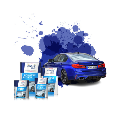 Dauerhafte Nachbeschichtung Automotive Top Coat Farbe mit 4-6 Stunden Zeit 2-3 Schichten langlebig