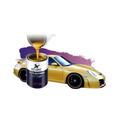 Professionelle glänzende Autobasisfarbe in verschiedenen Farben für ein perfektes Finish