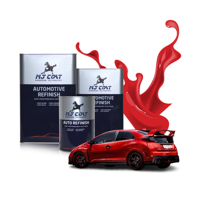 Gebrannter orange schwarze Perlen-Automobildeckschicht-Farben-Acrylstandard trocken