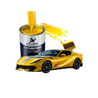 Automobilfarben-Hochglanz-weißer schwarzer Auto-Farbspray der Deckschicht-2K