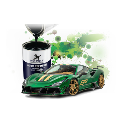 Matte Black Automotive Base Coat nicht verblaßte Auto-Farbe IS09001