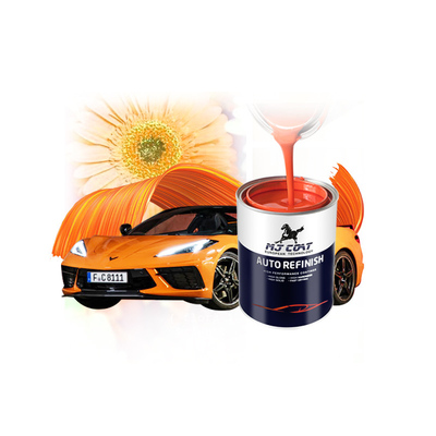 Hohe Farbbindung Glanz Automotive Basisfarbe 4L Trockenzeit 8 Stunden