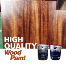 Glattes Ende-PU-Holz malt 2-3 Schichten Tin Can Stain Resistance