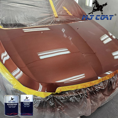 Hochglanz-Automobilfarbe 2k fest klebend zu den verschiedenen Materialien