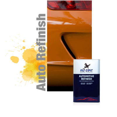 Glanzende Veredelung Automotive Base Coat Farbe Trocknungszeit 8 Stunden 2-3 Schichten 3000 Farbe