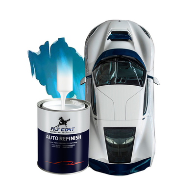 Mehr als 40% Feststoffgehalt Automotive Top Coat Farbe mit 2-3 Schichten für einen besseren Glanz