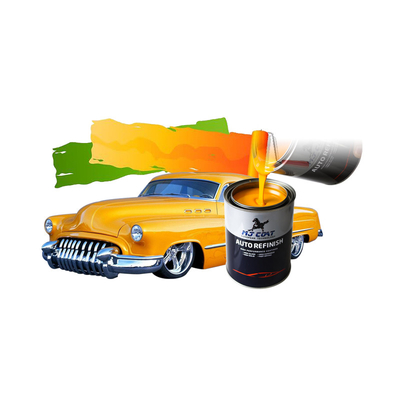 Durchsichtige Auto-Clear Coat Farbe Hochglänzendes Schein Spray Anwendung Methode