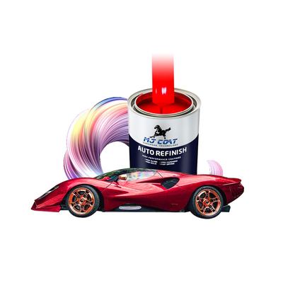Weniger als 50 G/l VOC-Gehalt Automotive Topcoat Farbe 2-3 Schichten 4-6 Stunden Nachbeschichtung