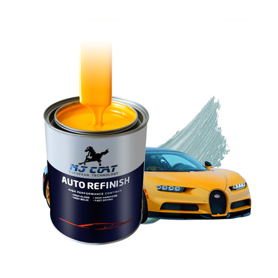 Hohe Abdeckung Automotive Basislack Farbe Nachbearbeitung Glanz Umweltschonend
