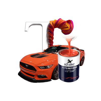 Weniger als 50 G/l VOC-Gehalt Automotive Topcoat Farbe für 4-6 Stunden Nachlackzeit und Entfetter