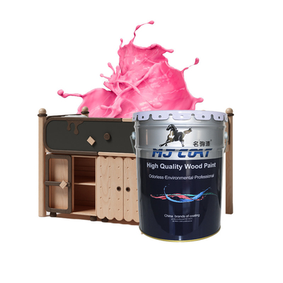 Matte Glanzstufe PU Holzfarbe Langlebigkeit Produkt mit niedrigem VOC-Gehalt