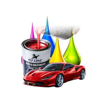 Low VOC Matte Finish Acryl Auto Primer Halbglänzendes Glanz 2 Stunden Nachbeschichtung 1-2 Schichten