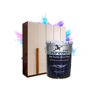 Matte glatte PU Holzfarbe Abdeckung 10-15 Quadratmeter/Liter 2-3 Schichten erhöht die Schönheit des Holzes