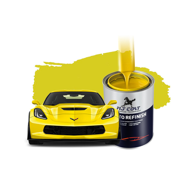 Weniger als 50 G/l VOC-Gehalt Automotive Top Coat Paint 2-3 Schichten 400-500 Quadratfuß pro Gallone