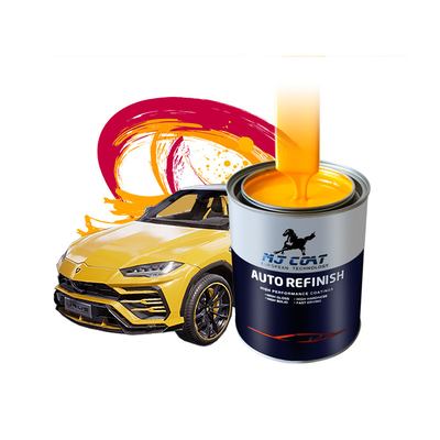 Mit UV-beständigem Glanz Glatte Automotive Basiskleidung Farbe Beenden über 3000 Farbauswahl